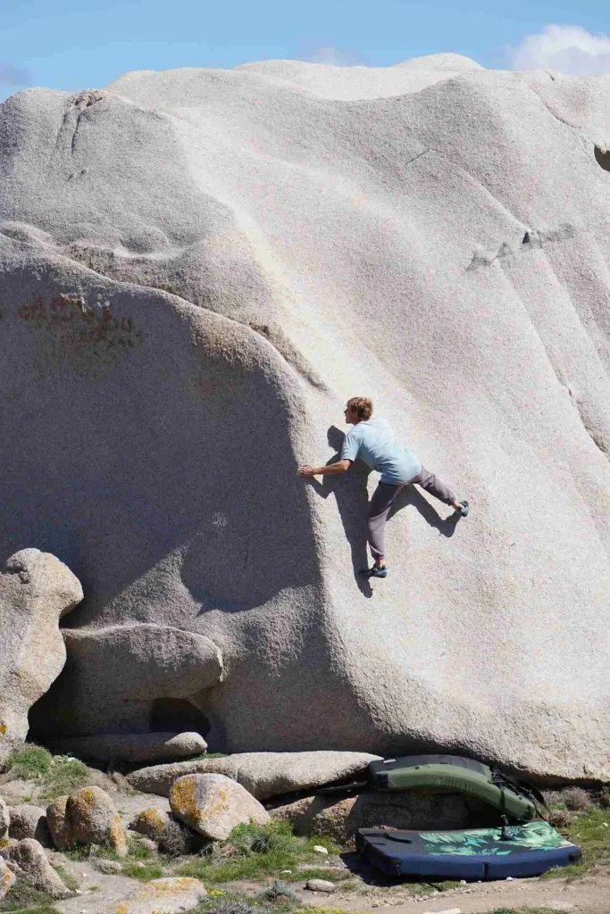 bouldering capo testa